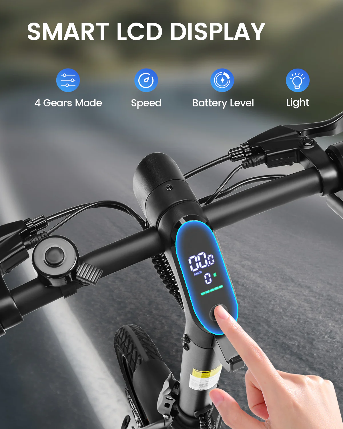 DYU D3F Electric Bike Peak 500W 36V - Image 8