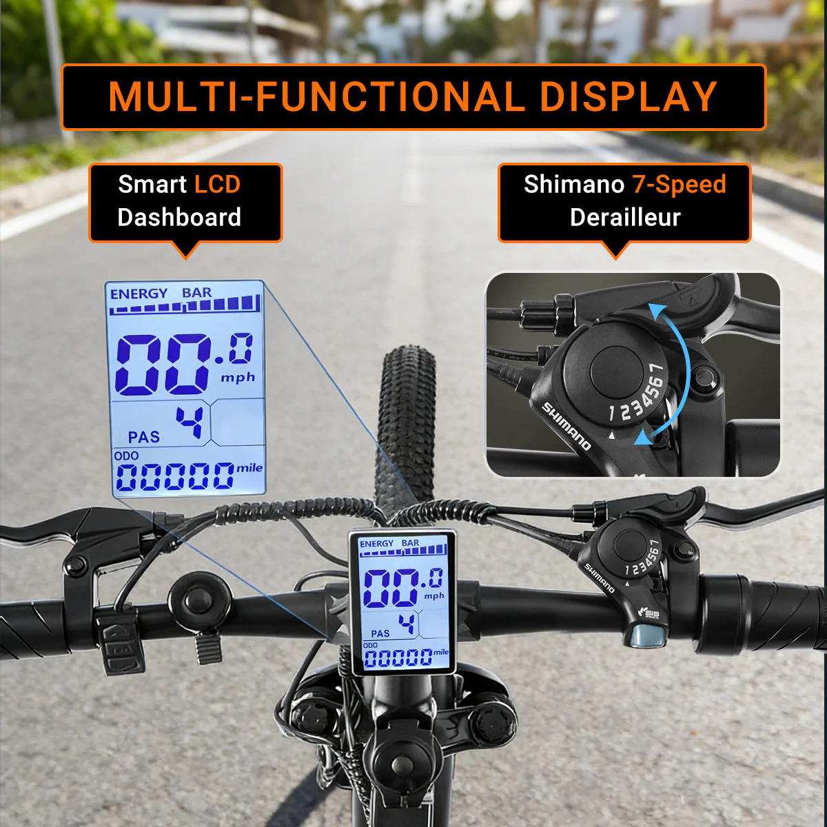 DYU M26 Electric Bike for Adults - Image 9