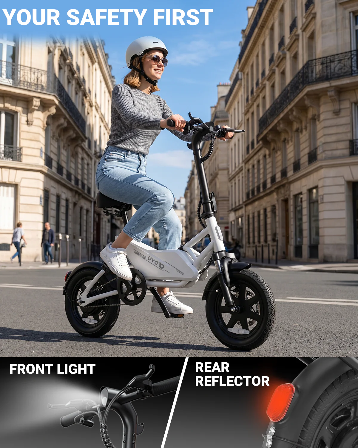 DYU X1 mini 14 inch Electric Bike for Adults - Image 12